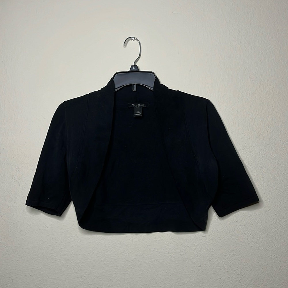 White house Black market cropped cardigan